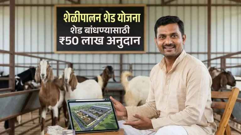 100 शेळ्या आणि 5 बोकडांसाठी 10 लाख रुपये अनुदान Goat Farming Yojana २०२५